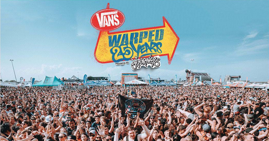 Warped Tour’s Lineups For Their 25th Anniversary Shows Have Been Announced